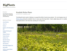 Tablet Screenshot of bigplants.com